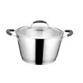 24CM STOCKPOT WITH GLASS LID